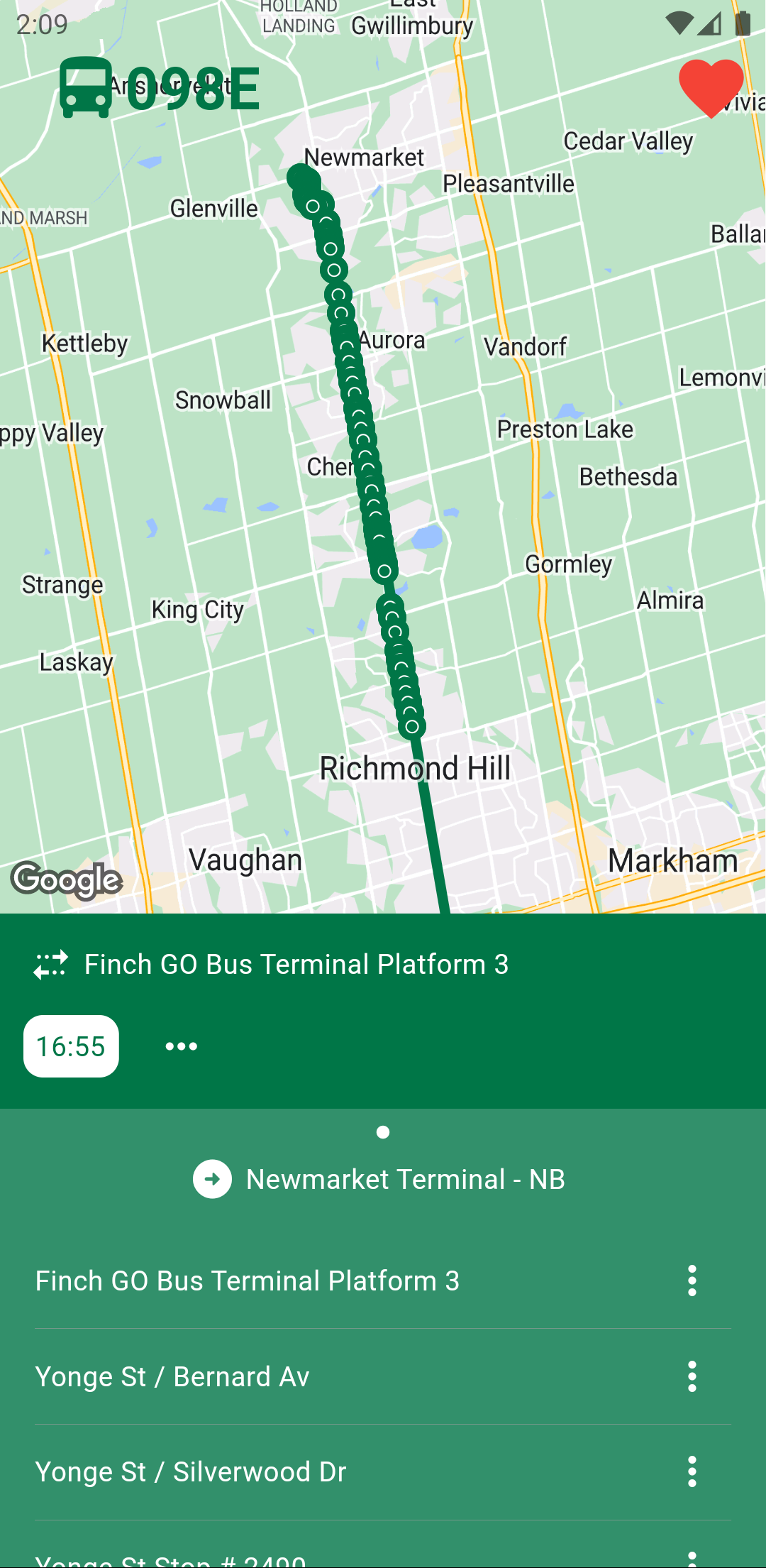 TransitVerse NA app screenshot
