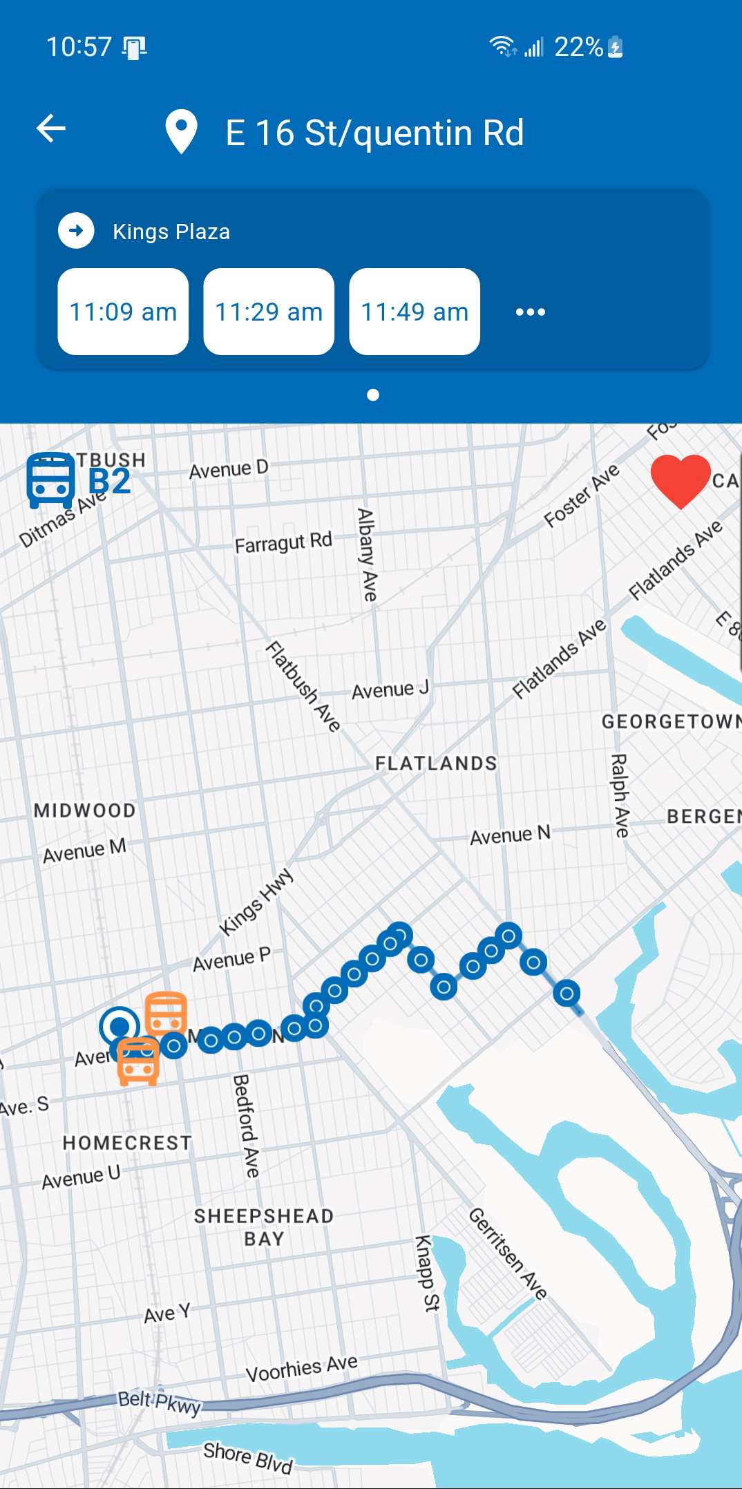 TransitVerse NA app screenshot