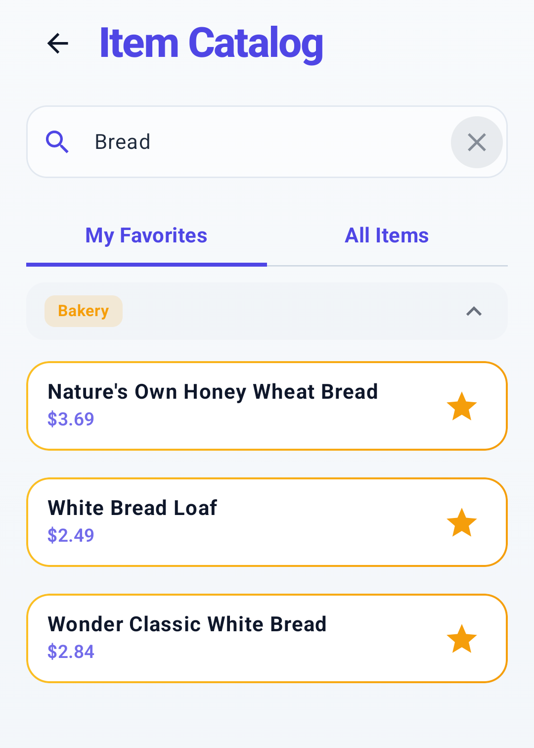 VaxCart app screenshot